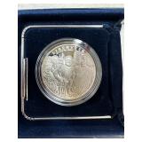 JAMESTOWN 400TH ANN PROOF SILVER DOLLAR