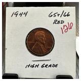 1944 WHEAT PENNY CENT HIGH GRADE