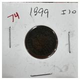 1899 INDIAN HEAD PENNY CENT