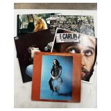 LOT OF 5 VINYL RECORDS GEORGE CARLIN