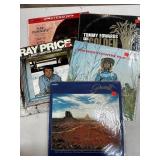 LOT OF 5 VINYL RECORDS RAY PRICE