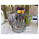 LOT OF MIXED GLASSWARE GLASSES