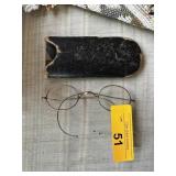 ANTIQUE GOLD FILL EYEGLASSES