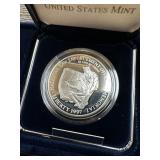 NATL LAW ENFORCEMENT OFFICERS PROOF SILVER DOLLAR