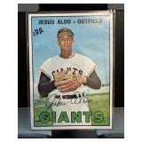 1967 TOPPS BASEBALL CARD JESUS ALOU