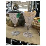 2PC MID CENTURY GLASSES