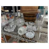 LOT OF MIXED GLASS