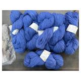 7 SKEINS YARN MOHAIR SILK WOOL HARRISVILLE DESIGNS