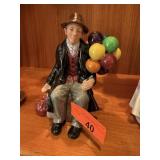 ROYAL DOULTON PORCELAIN SCULPTURE THE BALLOON MAN