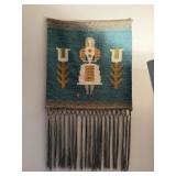 SCANDINAVIAN KELIM HANGING TAPESTRY