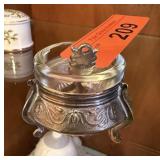 VTG PEWTER OPEN SALT CELLAR