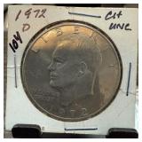 1972-D UNC IKE DOLLAR