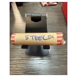 ROLL OF STEEL WHEEL PENNIES CENTS