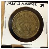 1925 2 KRONER DENMARK