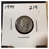 1944 MERCURY SILVER DIME