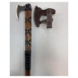 TOMAHAWK BATTLE AXE W SHEATH