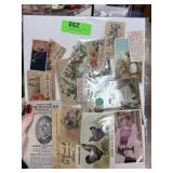 LOT OF ANTIQUE EPHEMERA / CARDS