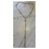 WHITE HOUSE BLACK MARKET CLEAVAGE NECKLACE