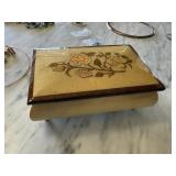 SAN FRANCISCO ITALIAN MARQUETRY JEWELRY BOX