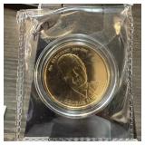 GEORGE W BUSH PROOF PRIVATE ISSUE COIN