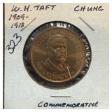 WH TAFT 1913 UNC COMMEM COIN