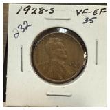 1928-S WHEAT PENNY CENT