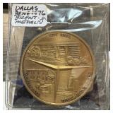 1976 BICENTENNIAL MEDAL DALLAS TX