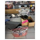 LOT OF GOGGLES / EYE PROTECTION WELDING ETC