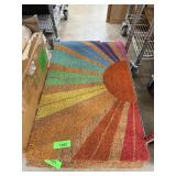 NEW DOORMAT SUNBURST