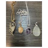 4PC PENDANT / NECKLACE LOT