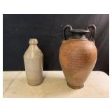 2 PIECES OF POTTERY