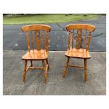 2 DINING ROOM CHAIRS