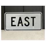 METAL EAST SIGN