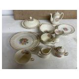 15 PIECES  ADAM ANTIQUE DINNER WARE