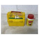 SNOOPY LUNCH BOX AND THERMOS