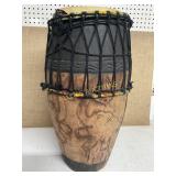 WOODEN BONGO DRUM