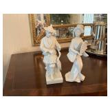 2 FITZ AND FLOYD ORIENTAL FIGURINES