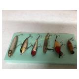 6 EARLY FISHING LURES