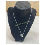 925 SILVER CHAIN AND CROSS CHARM