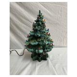 VINTAGE CERAMIC CHRISTMAS TREE