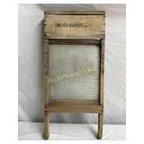 WOODEN FRAMED WASH BOARD