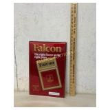 TIN FALCON  THE RIGHT FLAVOR METAL  SIGN