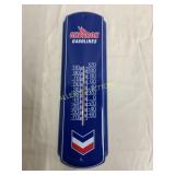 CHEVRON METAL THERMOMETER