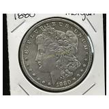 1880 MORGAN SILVER DOLLAR