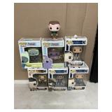 7 FUNKO POPS