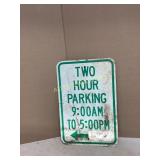 PARKING METAL SIGN