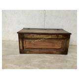 WOODEN STORAGE BIN