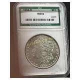 1904-O Gradedï¿½ Morgan Silver Dollar