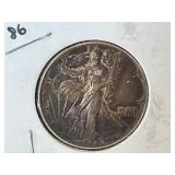 1942 Silver Walking Liberty Half Dollar