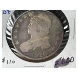 1826 Silver Capped Bust Half Dollar